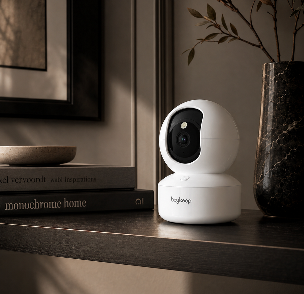 1 Caméra de Surveillance Intelligente WiFi — Parlez à Distance, Jour et Nuit