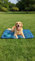 tapis rafraîchissant Sport Navy ultra-résistant
